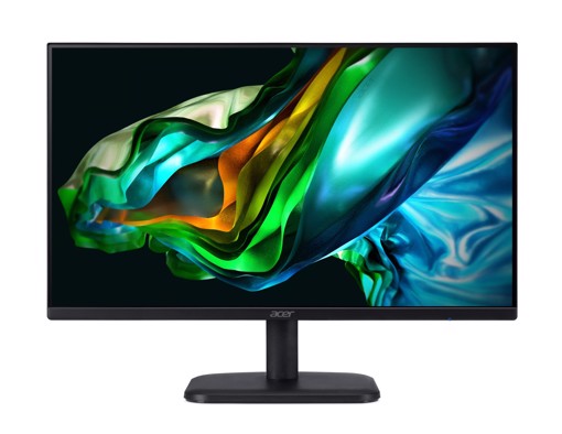 Acer EK241YP0bi, 23.8'' VA, FHD (1920x1080), ZeroFrame, FreeSync, 144Hz, 1ms, 100M:1, 250 nits, 99% sRGB, 1x HDMI 1.4, 1x VGA, BlueLightShield, Tilt, VESA , Black