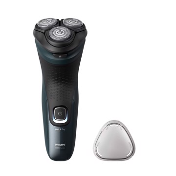 Rasoio a testine rotanti ric. rete ricaricabile wet&dry