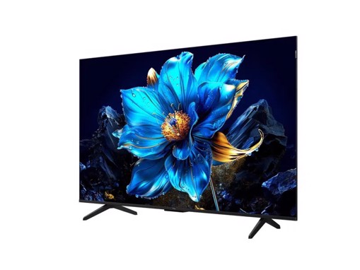 TCL T69C 55T69C 50" QLED, TV Direct LED, TV 4K HDR, Smart TV alimentata da Google TV (Dolby Vision & Atmos, Game Master, Motion Clarity, compatibile con Google Assistant e Alexa)