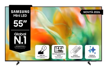 Televisore mled 55" uhd hdr10 144hz,3u,1u,t2/s2,smr,al.ga,p