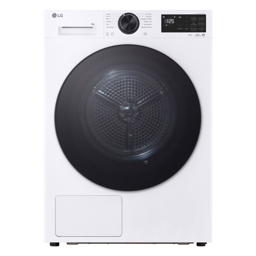 LG RNX5008TLB Asciugatrice Intelligente AI Dry 8 kg Classe B Bianco