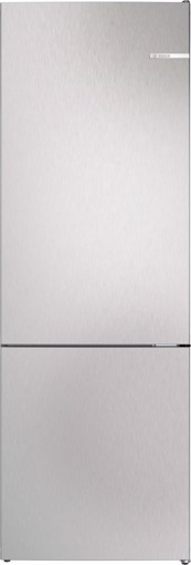 Bosch KGN492LCF Serie 4 Frigorifero Combinato da libera installazione 203 x 70 cm Metal look Classe C