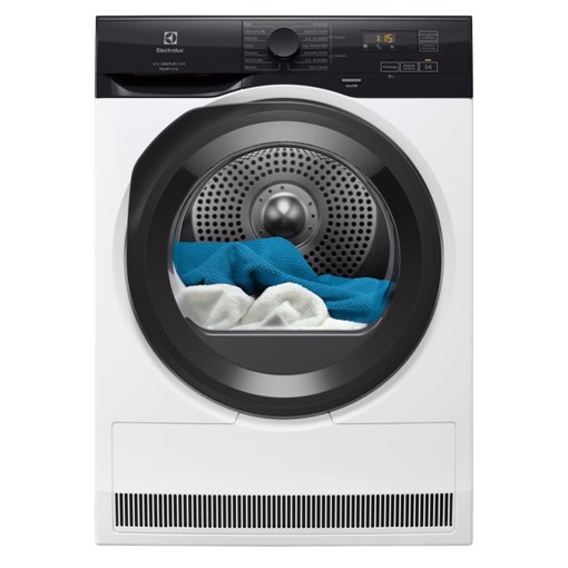 Electrolux EW6H1ZBG8C asciugatrice Libera installazione Caricamento frontale 8 kg Bianco, Nero
