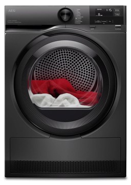 Asciugabiancheria 8kg nera h 85 l 59,6 p 63,8