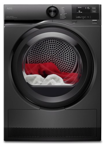 AEG Series 7000 TR7HG18B asciugatrice Libera installazione Caricamento frontale 8 kg Nero