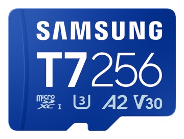 Microsd t7 256gb read 170mb/s,u3,v30,a2,uhs-i