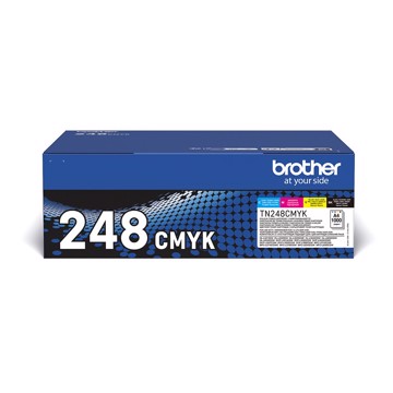 Toner brother tn248 multipack c/y/m/bk