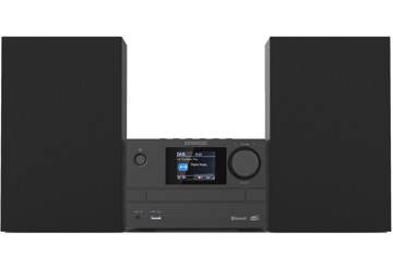 Micro hifi bt dab+ blk disp. a colori,usb,cd,