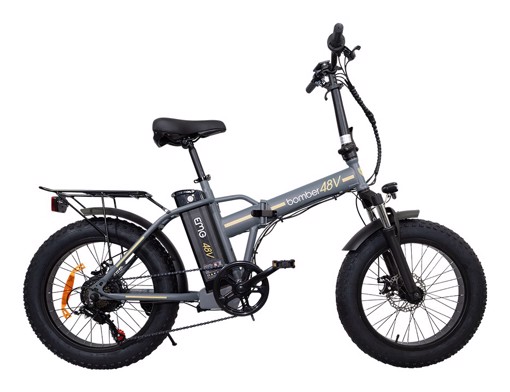 EMG Bomber 48V Grigio Acciaio 17 50,8 cm (20") 30 kg