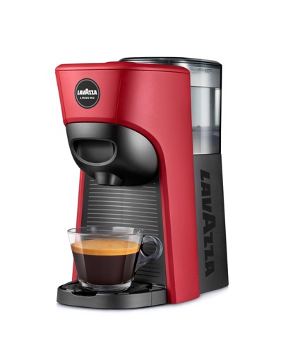 Macchina Tiny color rosso Lavazza a modo mio