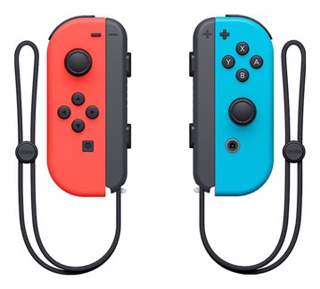 Coppia joy-con rosso blu btr sost 2510166