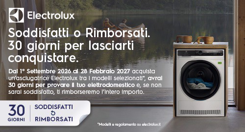 SODDISFATTI O RIMBORSATI.30 GIORNI PER LASCIARTI CONQUISTARE.