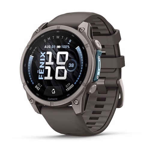 Garmin fēnix 9 3,56 cm (1.4") AMOLED 47 mm Digitale 454 x 454 Pixel Touch screen Titanio Wi-Fi GPS (satellitare)
