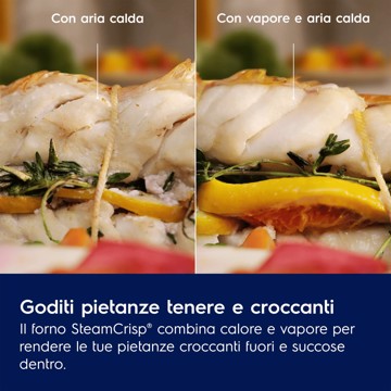 Forno da incasso nero program.inizio+fine cottura
