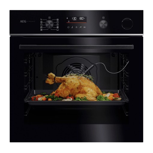 AEG Series 6000 Forno Incasso Steam Crisp (25%Vapore) + Pirolitico + Wifi Classe A++ 60 Cm TR6PB53FSB MADE IN EUROPE