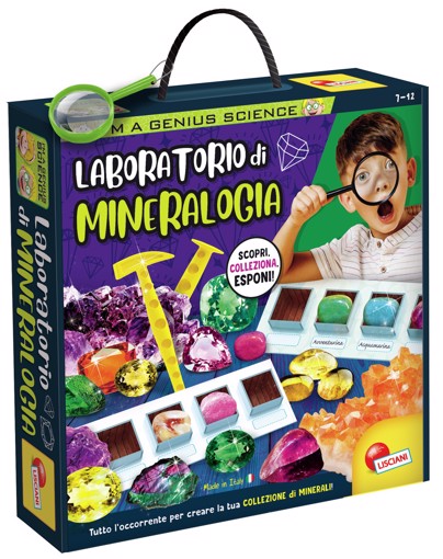 Lisciani I'm a genius laboratorio di mineralogia (edi 2020)