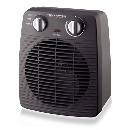 Rowenta Compact Power , Stufetta, Formato Compatto, Modalità Eco Impostazioni Regolabili