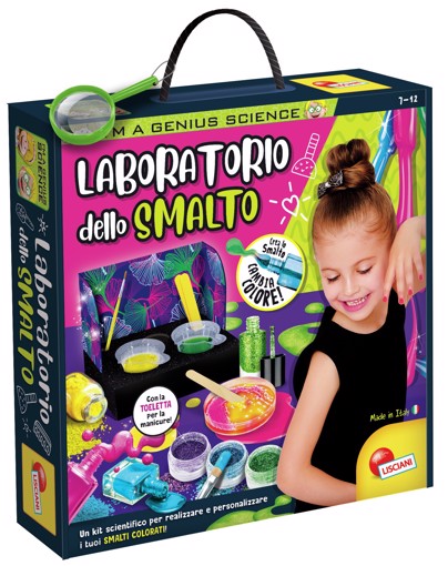 Lisciani I'm A Genius Laboratorio Dello Smalto