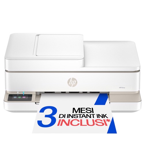 HP ENVY 6520e Wireless All-in-One Colore Stampante, Instant Ink; Stampa di foto