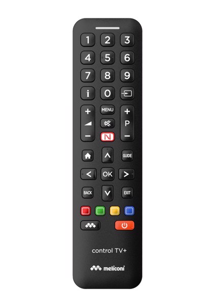 Meliconi Nero Control Tv+ Telecomando Ir Wireless Pulsanti