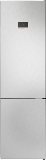 Bosch Serie 4 KGN397LDF Frigorifero Combinato da libera installazione 203 X 60 cm Metal look Classe D