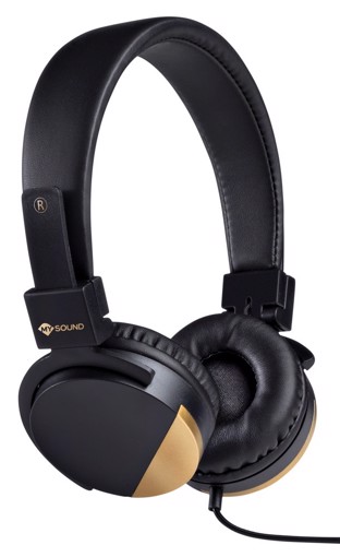 Meliconi MySound Speak Metal Auricolare Cablato A Padiglione Musica e Chiamate Nero