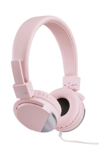 Meliconi MySound Speak Metal Auricolare Cablato A Padiglione Musica e Chiamate Rosa