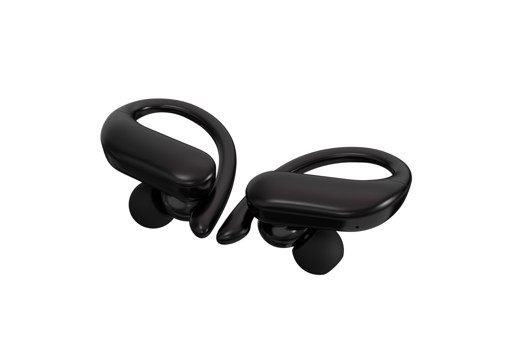 Meliconi TRUE FIT 5.0 Auricolare True Wireless Stereo (TWS) In-ear Sport Bluetooth Nero