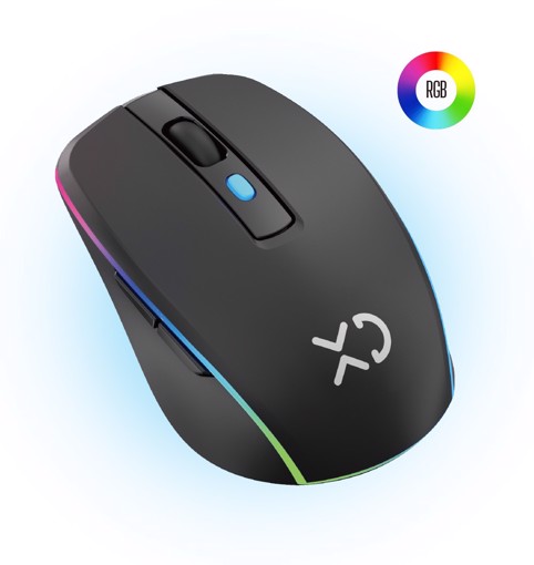 XD Enjoy XDIMCG1R mouse Ufficio Ambidestro USB tipo A 1600 DPI