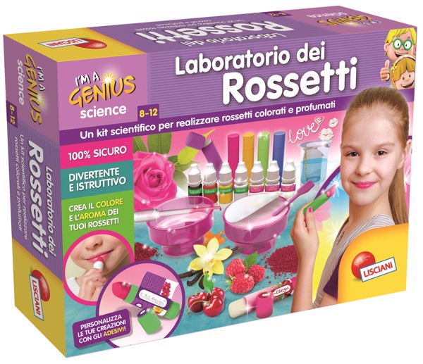 Lisciani I'm Genius Laboratorio Dei Rossetti