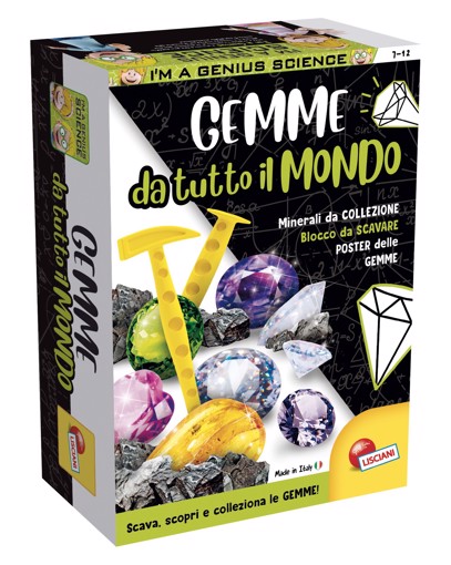 Lisciani I’m A Genius Scienza Pocket Gemme Da Tutto Il Mondo