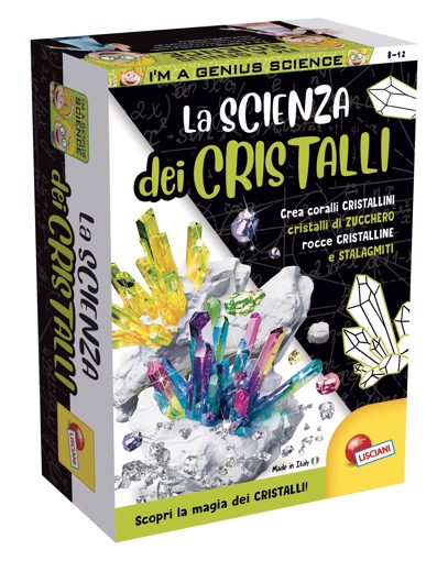 Lisciani I’m A Genius Scienza Pocket La Scienza Dei Cristalli