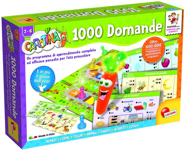 Lisciani Carotina Penna Parlante 1000 Domande