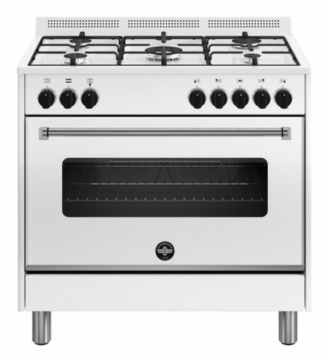 Bertazzoni La Germania Americana AMN965EBV24 cucina Elettrico Gas Bianco