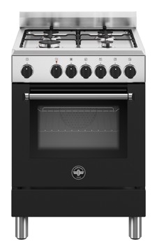 Cucina 60x60 nera no coperchio americana m6405tc6n4d03