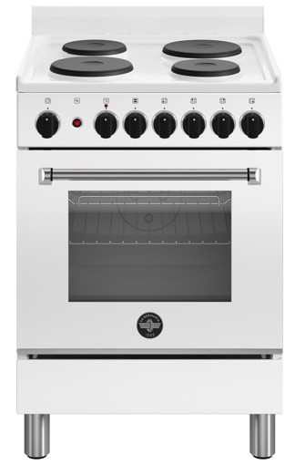 Bertazzoni La Germania Americana AMN6604SBV/24 cucina Elettrico Piastra sigillata Bianco