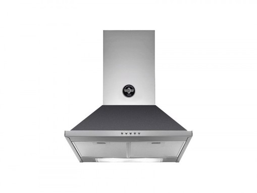 Bertazzoni La Germania KPL60PLAG1NEA cappa aspirante Cappa aspirante a parete Nero 600 m³/h
