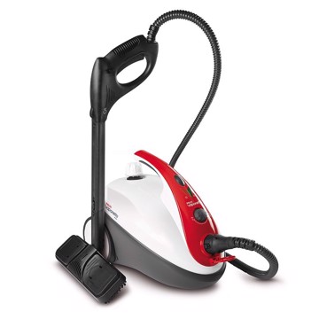 Lavapavimenti A Vapore 1800W 3 Bar Caldaia Inox Rosso