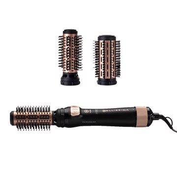 Modellatore ad aria rotante 1000w 2 accessori ion cerami