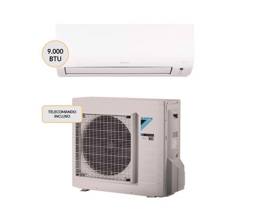 Daikin ARXD25A + ATXD25A Climatizzatore split system Bianco