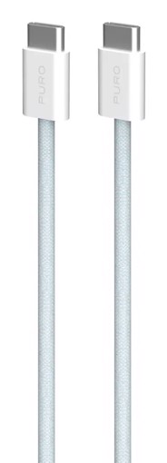 PURO PUCCCFABK415MTLBLUE cavo USB USB 2.0 1,5 m USB C 0,48 Gbit/s 60 W Blu