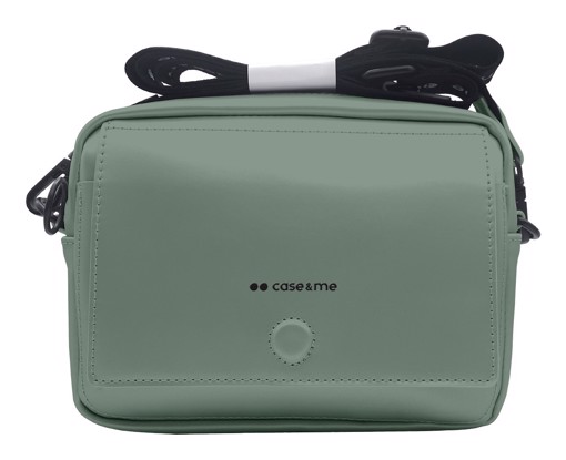 SBS CMSMPUCROSBBAGGN borsa e tracolla Poliestere, Poliuretano (PU) Verde Donna Borsa a tracolla