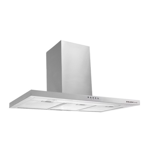 Glem Gas GHB984IX cappa aspirante Cappa aspirante a parete Acciaio inox 650 m³/h