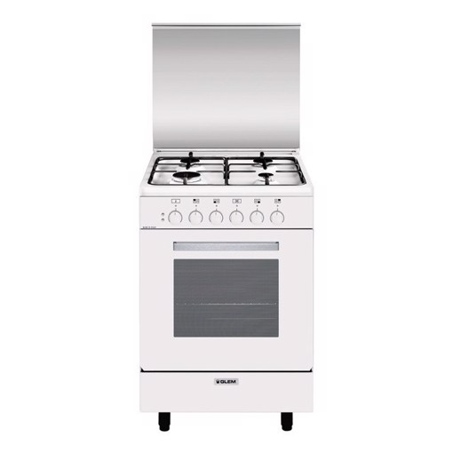 Glem Gas A554MX6 cucina Elettrico Bianco