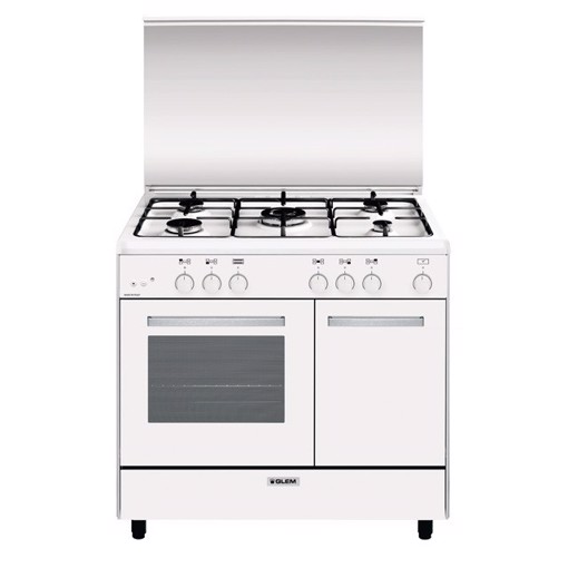Glem Gas AR965GX cucina Elettrico/Gas Bianco