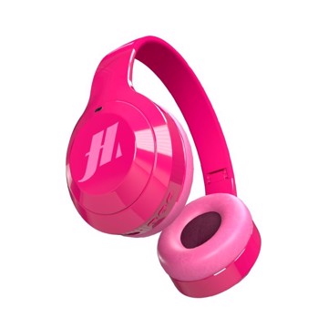 Cuffia wireless rosa microfono
