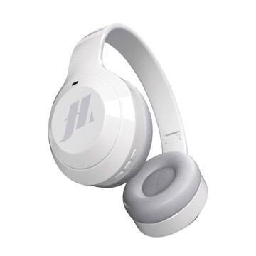 Cuffia wireless bianca microfono