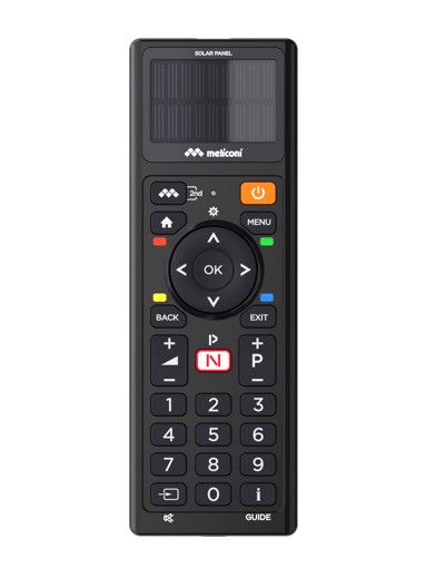 Meliconi Telecomando Solar Tv con pannello solare