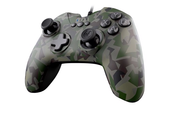 Nacon Gc-100 Forest Camo Mimetico Usb Gamepad Pc