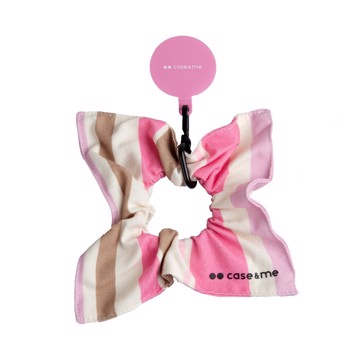 Case & Me CMFABRICELBRACIP Scrunchy porta smartphone avorio